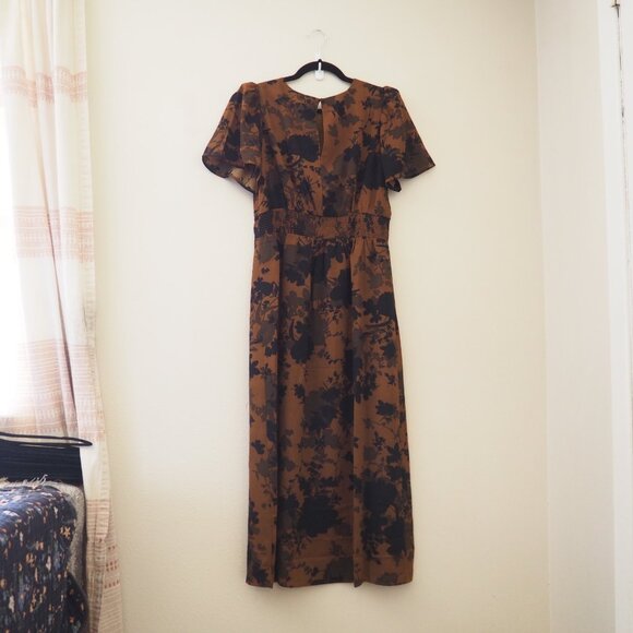 NWT Baltic Born Espresso Lenni Midi Dress sz M - Picture 10 of 11